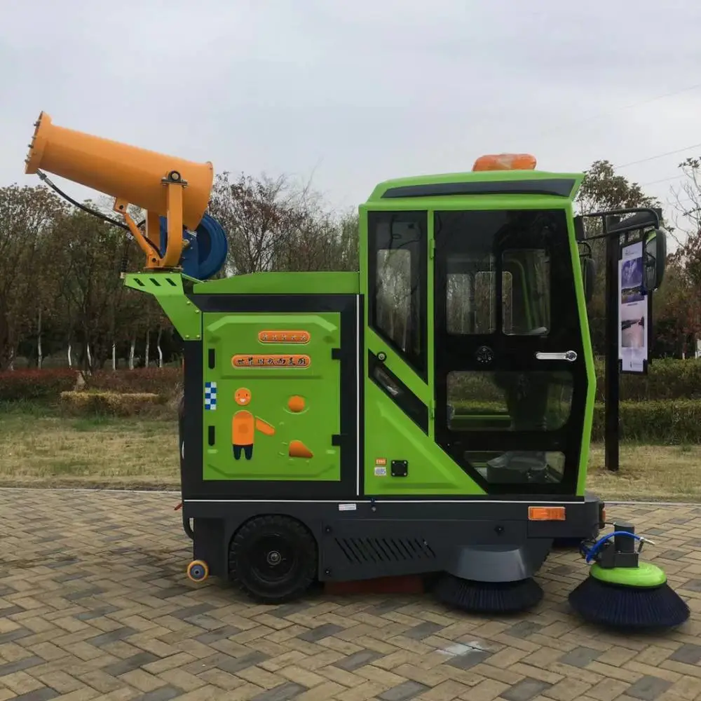 多功能道路清扫车三朋JC1900D 柏油马路灰尘落叶扫地机