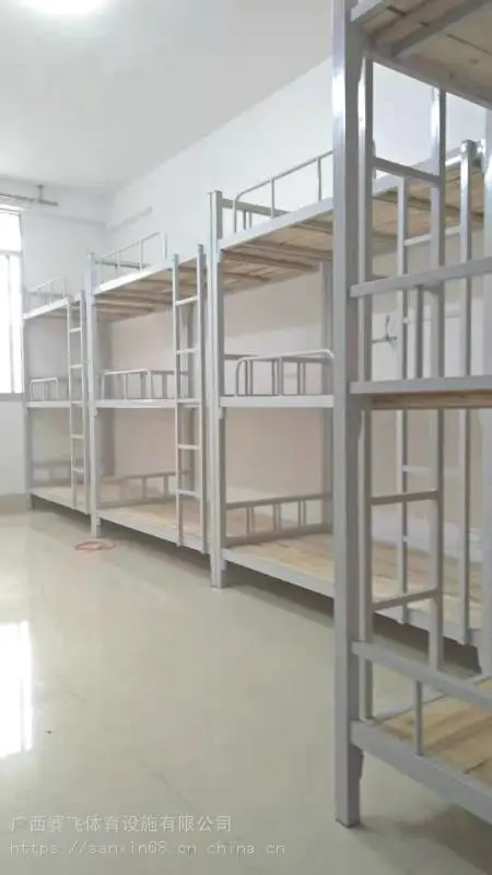 防城港港口方管式铁架床|铁床上下铺加厚