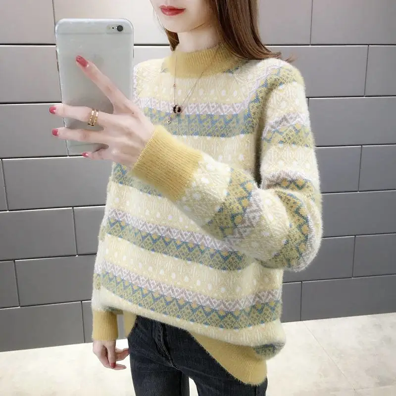 服装5元批发部半高领针织高端打底衫服装品牌尾货批发
