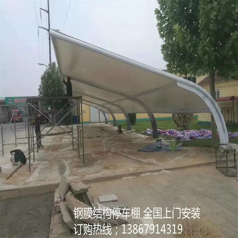 郑州自行车充电桩车棚工程 钢结构自行车棚 售后无忧欢迎致电