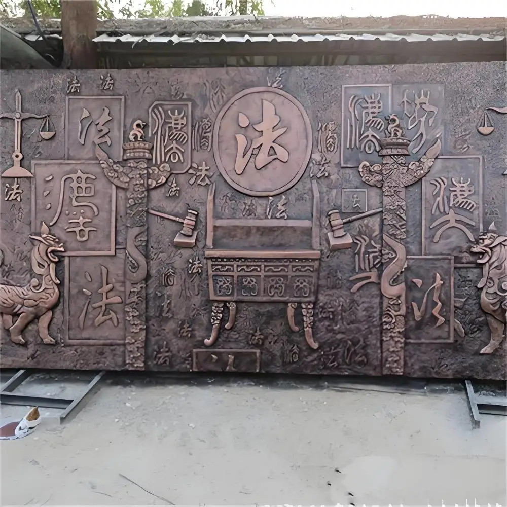 地产售楼部铸铜浮雕壁画背景墙艺术个性化定制设计团队
