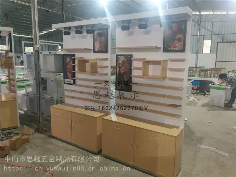 大量眼镜柜台全新高柜出售加工珠宝手表展示柜