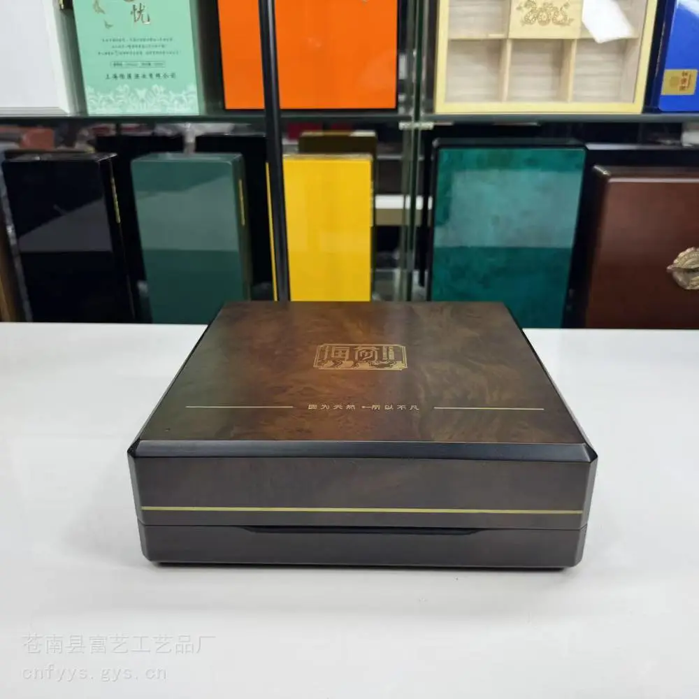 木盒加工厂 山参木盒包装 首饰化妆品木盒 燕窝木盒包装平阳木盒厂