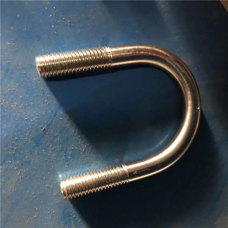 建筑安装 方形直角管卡 不锈钢U型卡 非标加工