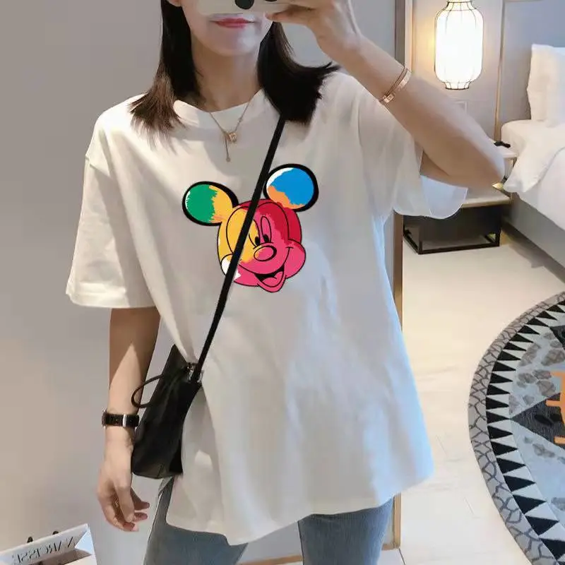 广西贵港平南库存服装怎么卖韩版T恤衫地摊服装尾货