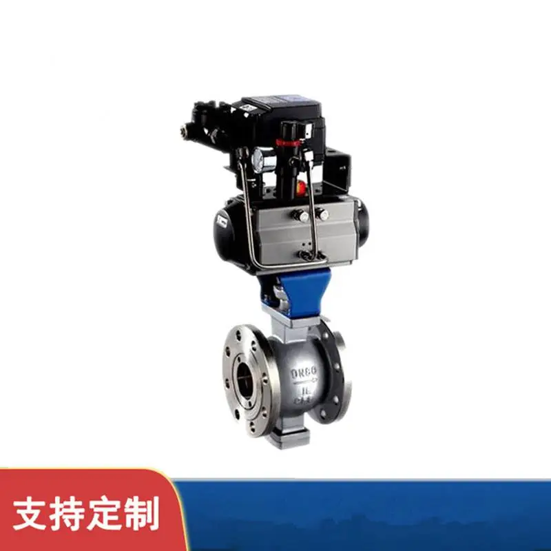 软密封气动球阀 VQ647F-25P VQ647F-25RL 不锈钢V型切断球阀