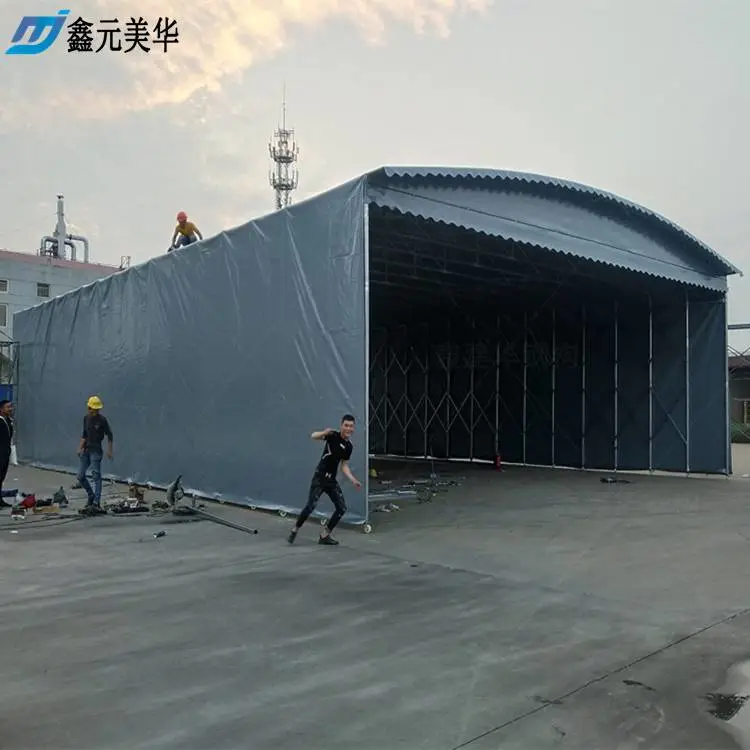 泸州屋顶推拉雨篷推拉伸缩钢架篷施工员培训