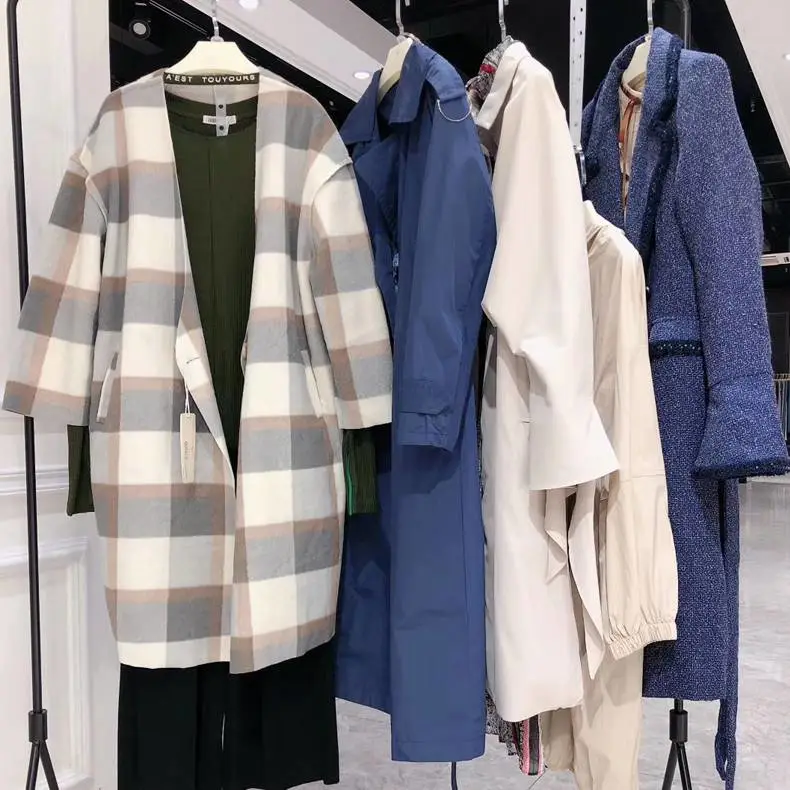 EDITION品牌折扣大衣撤柜直播休闲湖北随州服装代工厂货源尾货