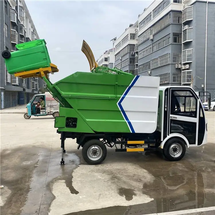 挂桶式垃圾车 垃圾转运车 鸿森环卫 新能源垃圾车厂家