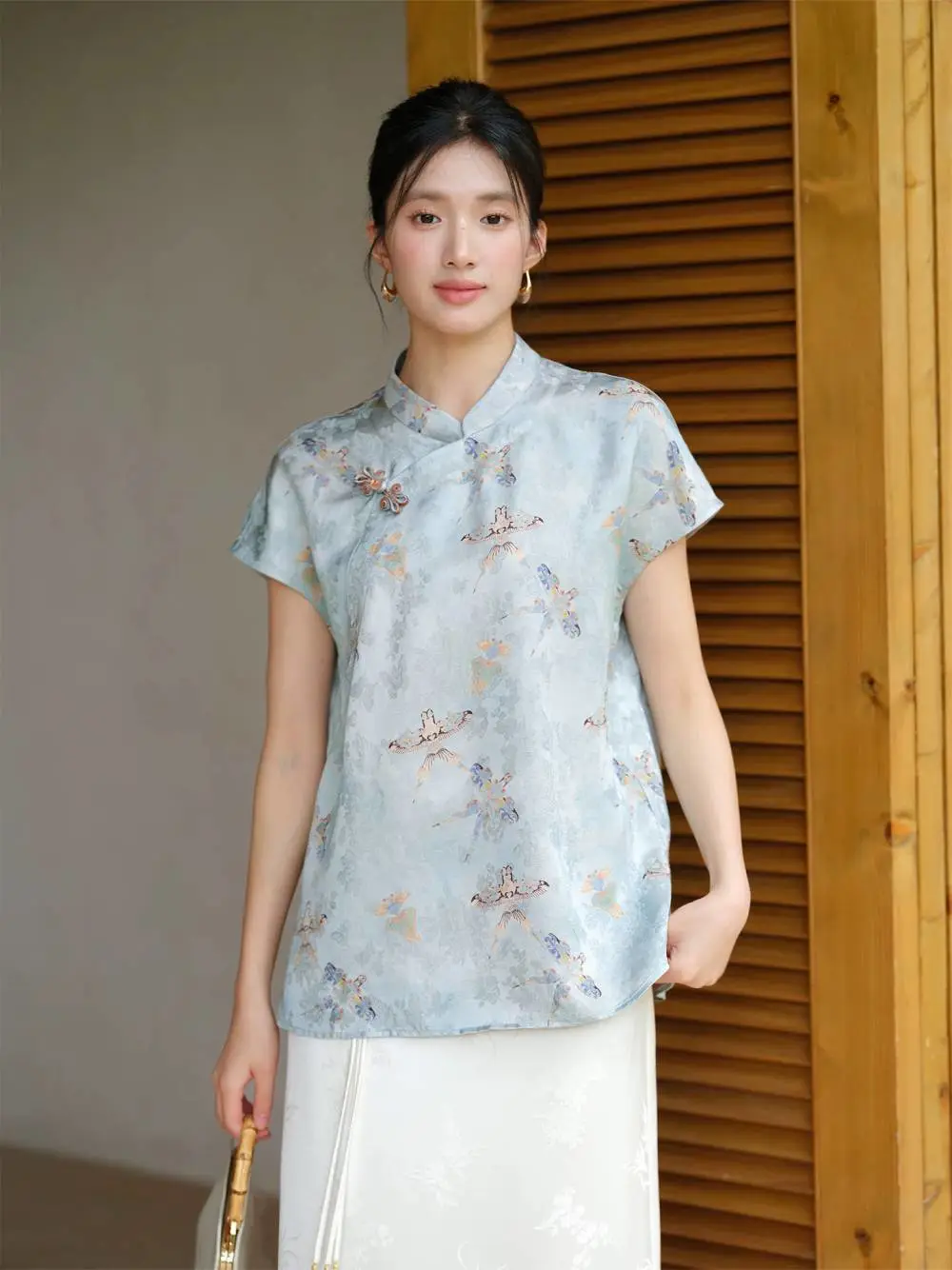 专柜同款货源水墨生香夏季女装库存尾货货源批发市场