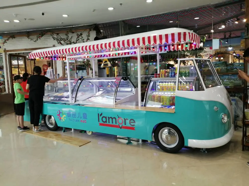 湖北黄冈多功能早餐车功能多样雅美可店车