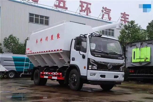 江淮***后六多功能饲料车-拉饲料汽车可拉不同饲l料