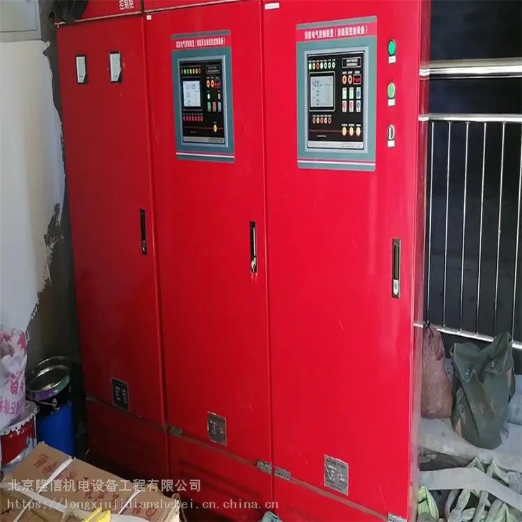 隆信 带触摸屏控制柜 水泵控制柜 加工定制