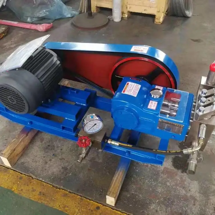 洛集泵业3DSY试压泵主要组成及安装维护保养