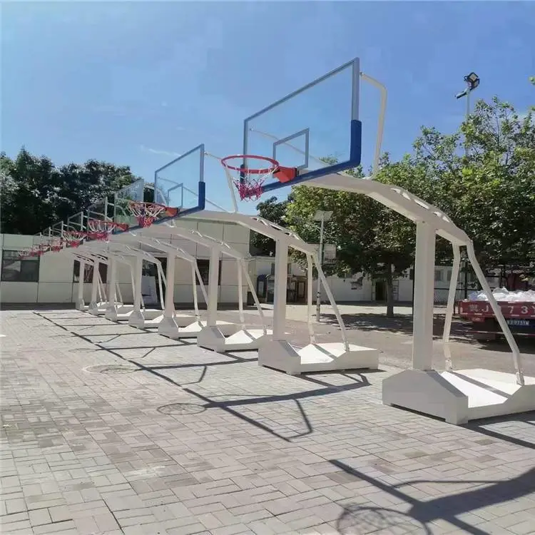 鹤岗 幼儿园比赛篮球架 箱式篮球框架 广场篮球框架