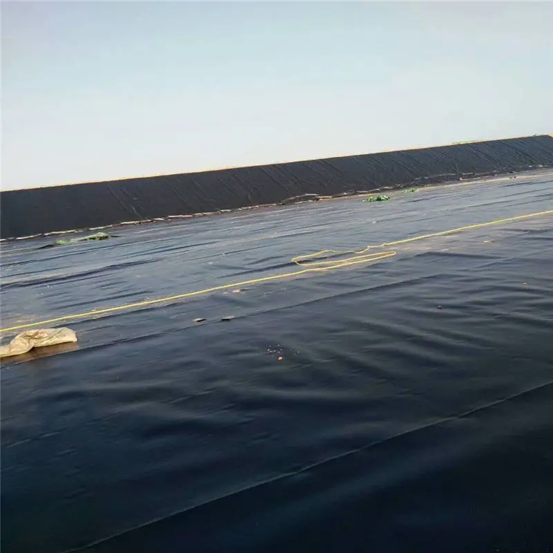 巢湖水产养殖0.3mm土工膜 RunYe/润业土工石油储油罐罐底防渗膜铺设接缝处理