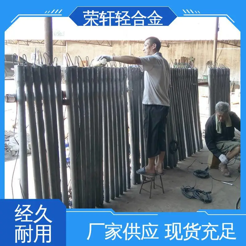 高硅铸铁阳极 天然气关单 厂家供应 浅埋式深井分段式 荣轩