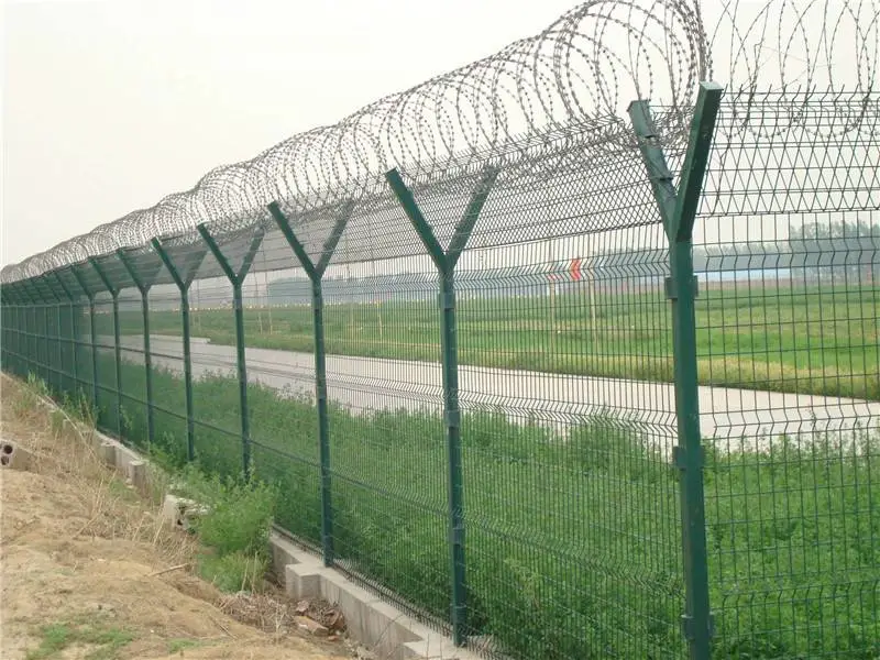 机场护栏网 飞机场边界围网 机场护栏网铁丝网 结构稳定