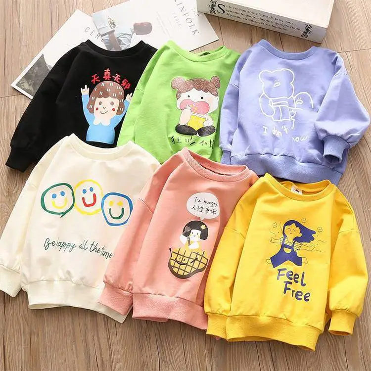 内蒙古乌兰察布3元外贸库存夏季童装广州尾货1元2元服装印花圆领卫衣休闲套装