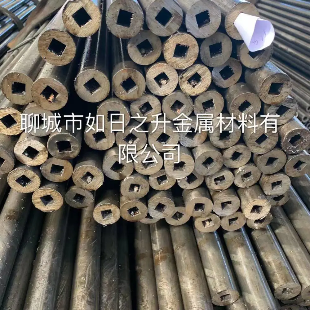 河北精密外圆内四方钢管 内方外圆异型管 外圆内六角钢管 花键钢管