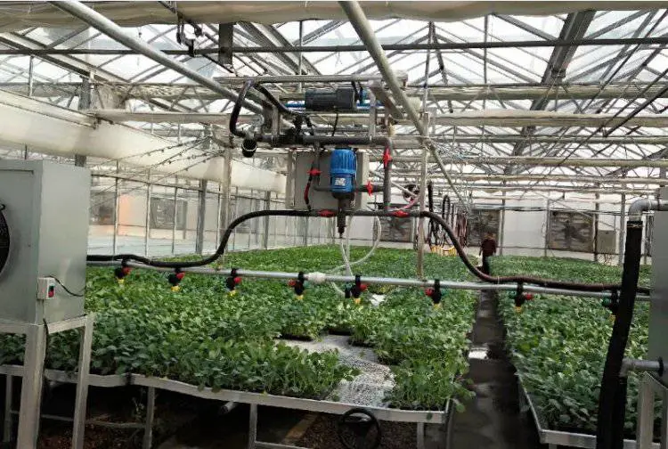 岛茵智能科技 专注温室自动化设备 移动洒水行车