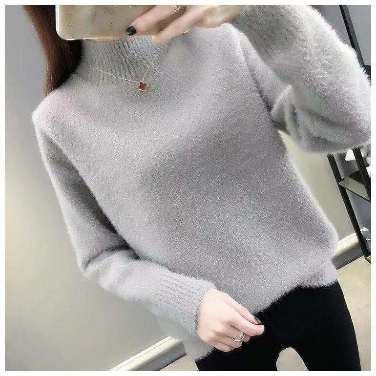 服装5元批发微信号冬季女中长款加绒加厚广州服装尾货
