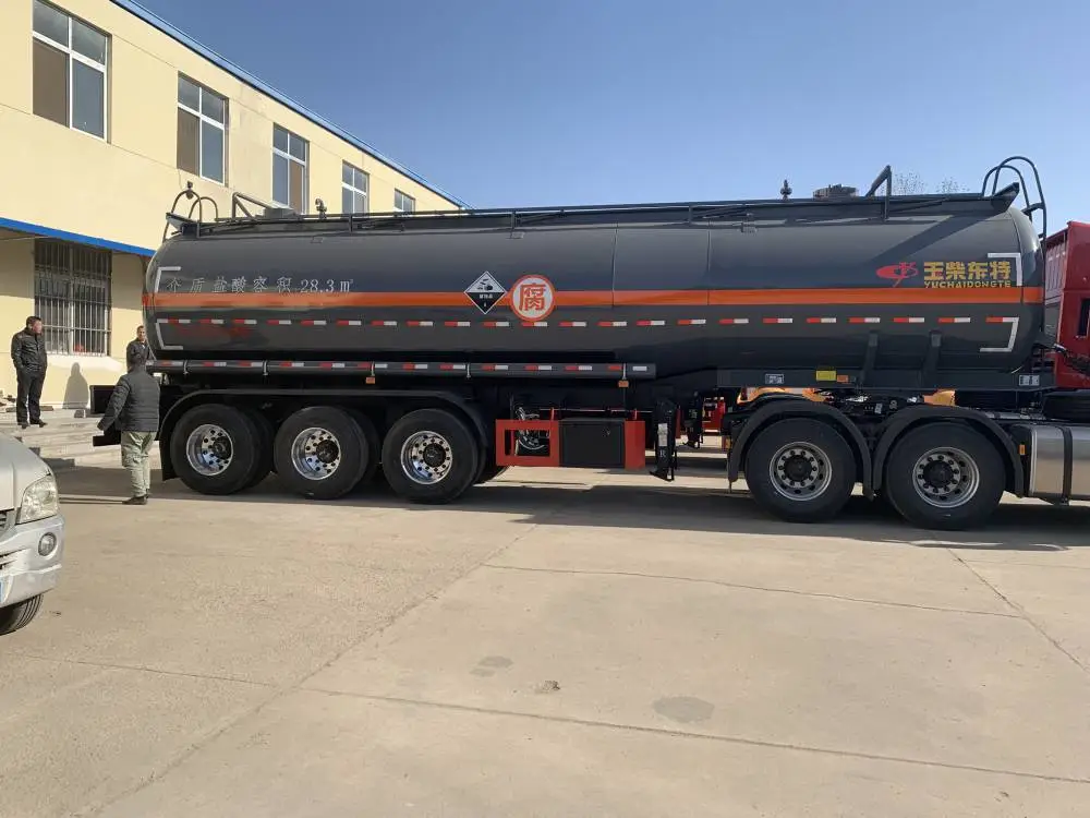 化工液体罐车 欧曼钢衬塑罐车, 9类废碱罐车在线报价