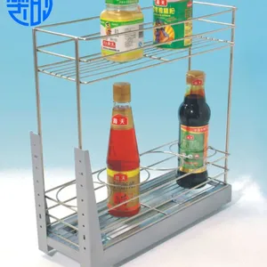 诚招代理*** 供应品牌橱柜不锈钢拉篮 橱柜拖蓝W010F 橱柜拉蓝