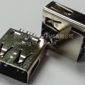 供应USB A母两面插(双面插)焊线母座