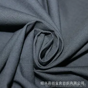 厂家直销 涤棉染色布 涤棉21x16小方格染色布 订单生产
