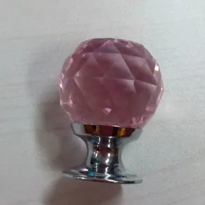 供应厂家直销水晶拉手,家具拉手,五金把手,单孔拉手,30MM