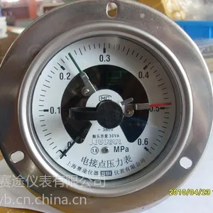 供应面板安装电接点压力表