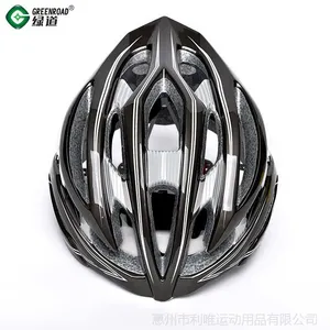 绿道品牌自行车骑行头盔 款时尚超轻一体成型头盔批发