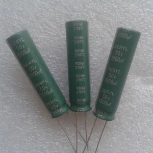 供应肇庆绿宝石电容|绿宝石电解电容|RD系列|1000UF/50V