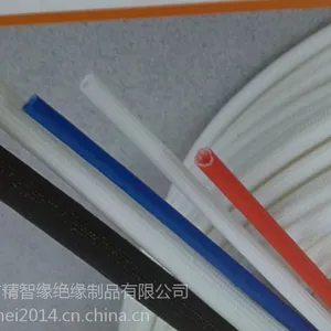 黑色纤维管 高温纤维管 1.5KV高温玻纤管