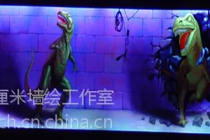 供应夜光3D画展招商