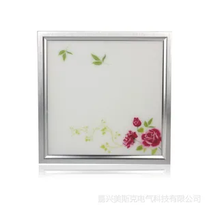 供应集成吊顶LED照明灯 LED平板灯 面板灯300*300 LED方灯 10W玫瑰
