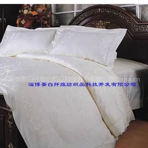 供应牛奶纤维/精梳棉:大提花四件套
