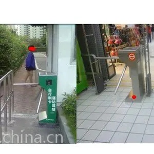 供应东莞厂家生产立式三辊闸机通道闸人行闸小区摆闸超市红外线闸收费闸智能闸