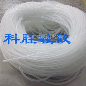 供应热销***无味 FDA食品级 3*5MM奶瓶硅胶管 不变黄