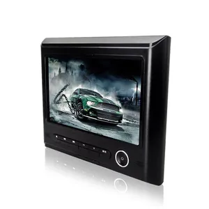 供应JOYOUS 9寸外挂汽车头枕DVD播放器 后座影音娱乐系统 支持多种DVD格式 支持音视频播放