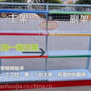 超市货架 背孔网 超市转角展示货架 货架厂 货架直销 ***超市展架