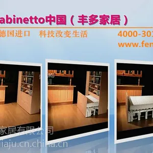 供应个性家居先锋:丰多家居德国Cabinetto隐藏式电动伸缩床