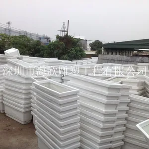 中山厂家直销玻璃钢花盆路绿化花盆 公路防腐花盆 隧道玻璃钢花