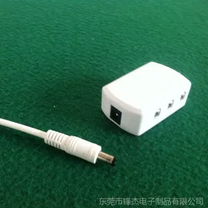 【厂家直销】LED 6孔分线盒   带DC头接线盒
