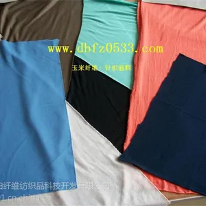 新的牌,(PLA)玉米纤维:纯纺、混纺针织汗布、针织网眼布、针织绒布
