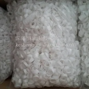 硅胶五彩圈 方便简洁数据线扎线扎线圈 量多从优