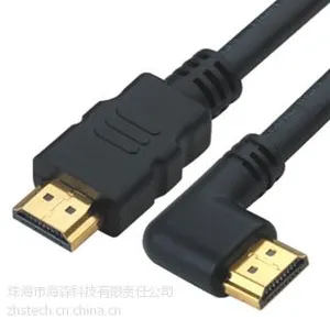 供应HDMI90度高清线 长度定做 30AWG 28AWG 24AWG