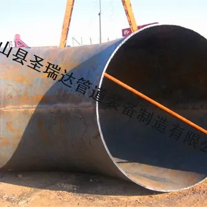 供应DN2000*24  90° 2D大口径对焊弯头 盐山县圣瑞达公司专业对焊