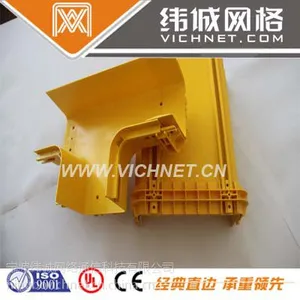供应绿色光纤走线架跳线专用槽道纬诚光纤桥架优质阻燃桥架